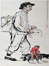 1605136_蔣兆和_賣藝人心酸史